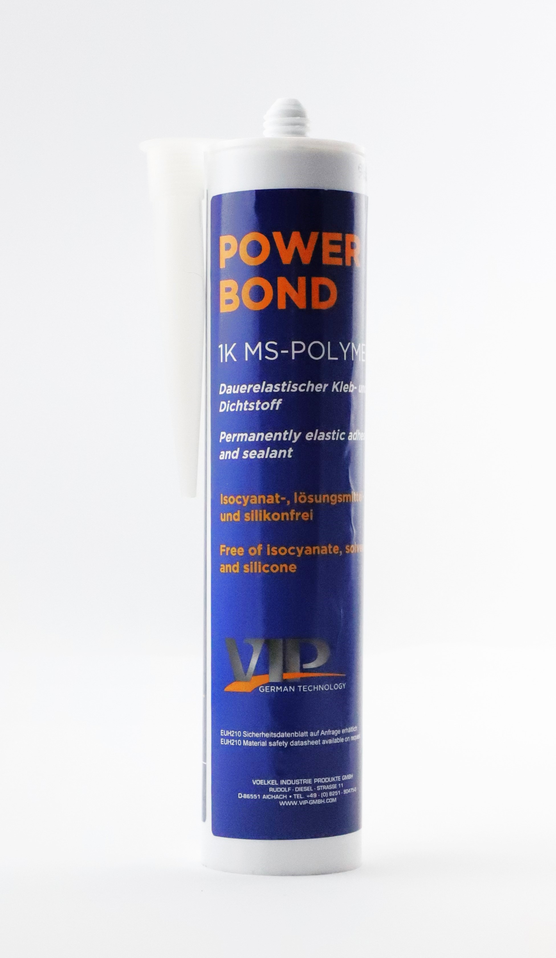 12492 1-K gemodificeerde silaanpolymeren (MS-polymeer) Power Bond Greentech 290 ml