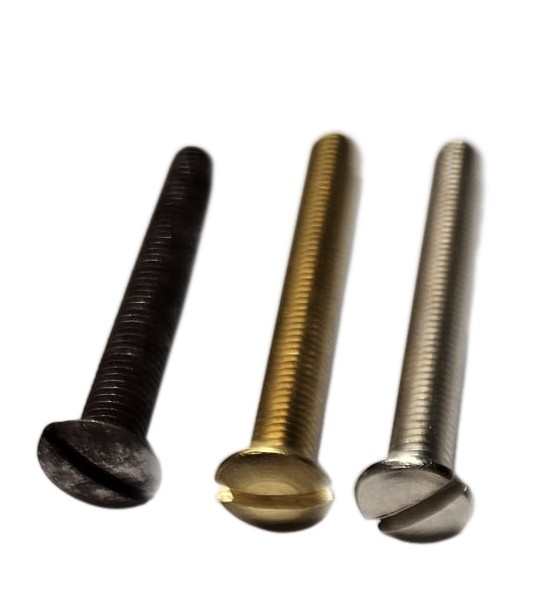 12383.15 WC slot met draaiknop / "vrij/bezet" slot Messing vernikkeld mat 