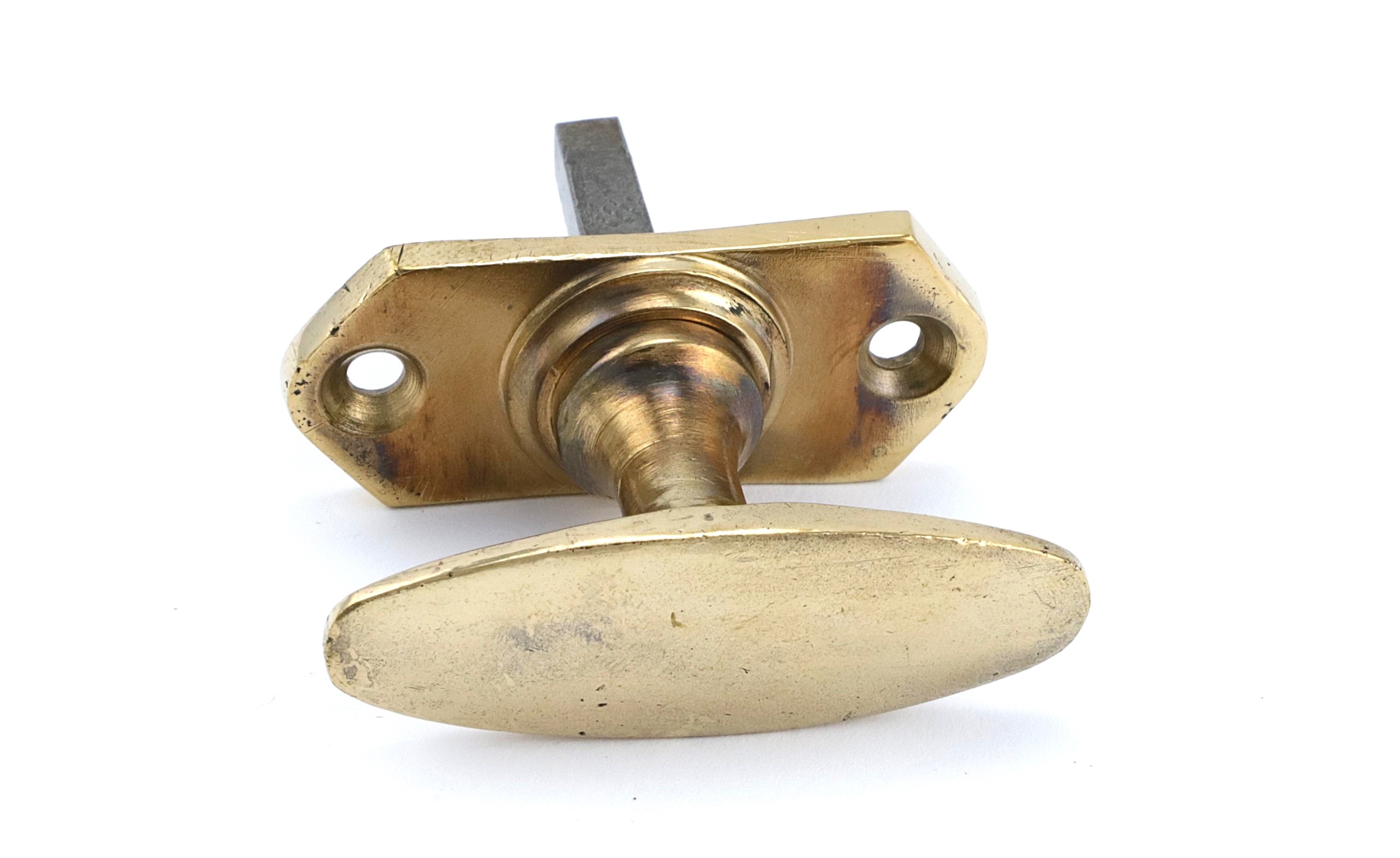 1.0134b.35 JCB origineel antiek raam olijf